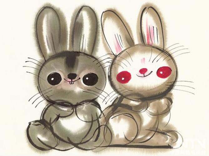 韩美林绘画作品