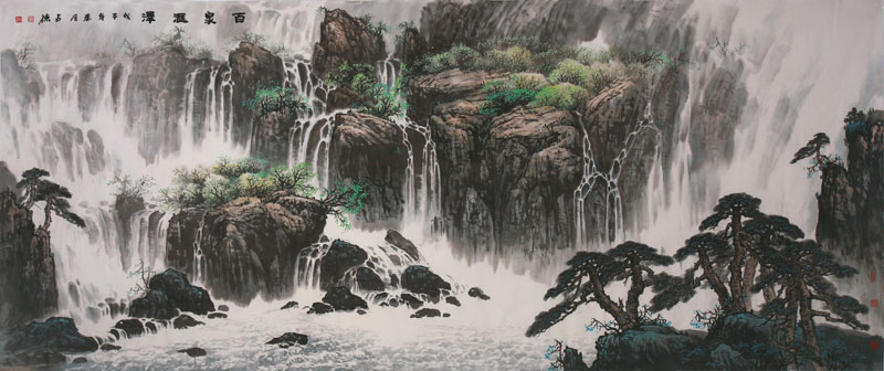 于占德：国画作品欣赏