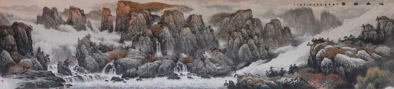 于占德：国画作品欣赏