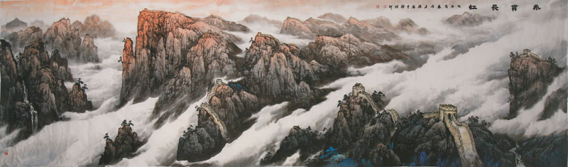 于占德：国画作品欣赏