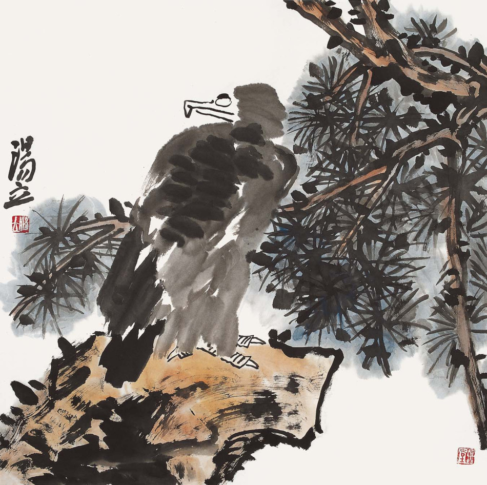 汤立：国画作品欣赏