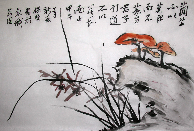 黄斌:国画作品欣赏