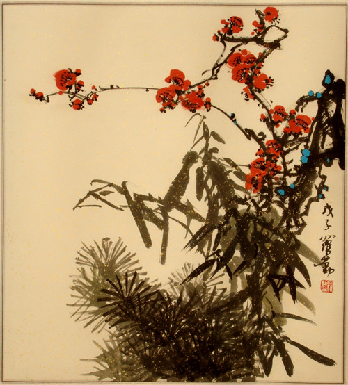 罗勤：国画作品欣赏