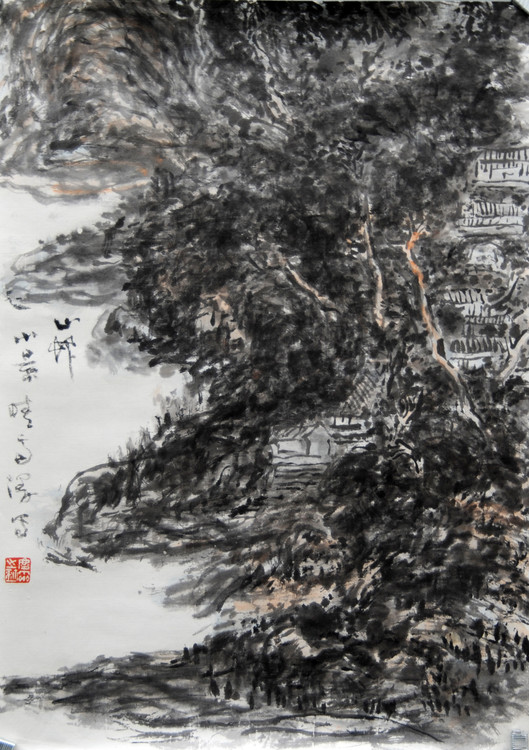 于庆霁绘画作品