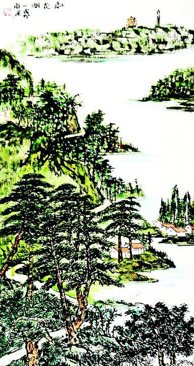 陈安邦绘画作品