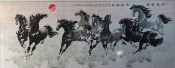 郑杰绘画作品