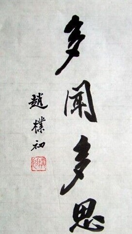 赵朴初书法作品欣赏