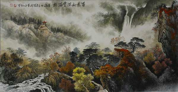 吴祥辉国画作品欣赏