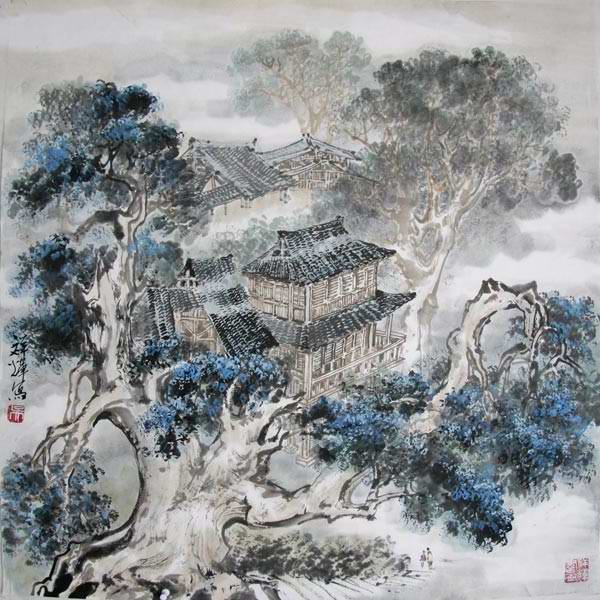吴祥辉国画作品欣赏