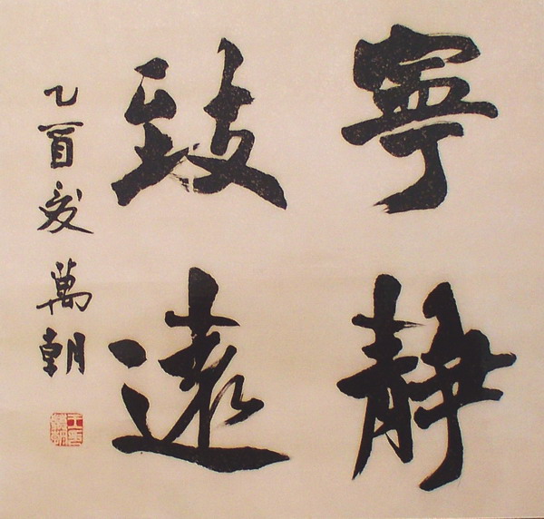 王万朝书法作品欣赏