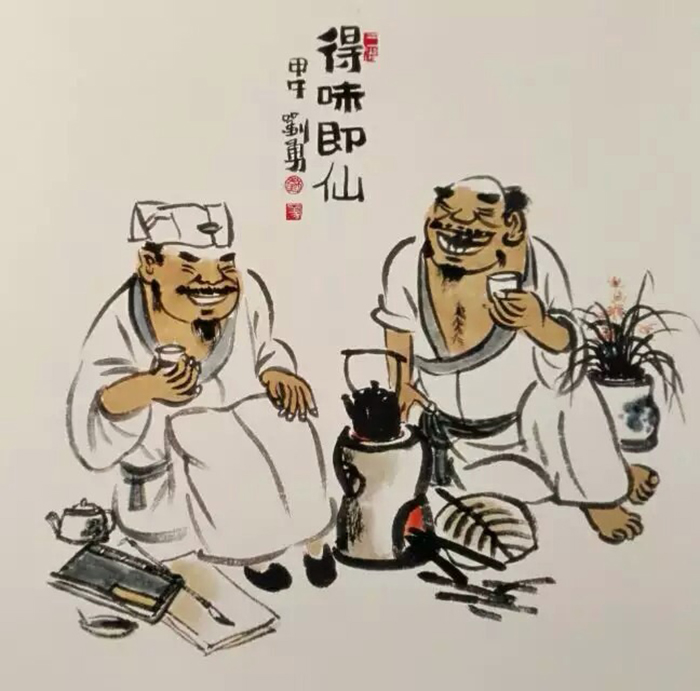 刘勇人物画作高清欣赏