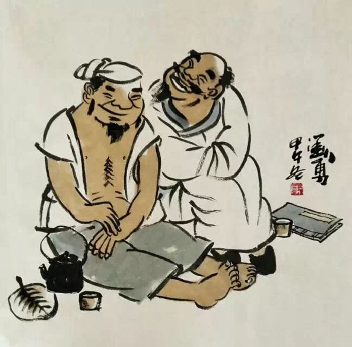 刘勇人物画作高清欣赏