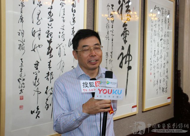 现场:江波书法作品展在北京民族文化宫隆重开幕