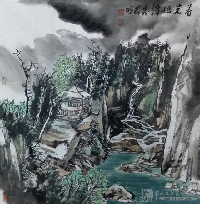 我们传统文化的民族自信,这或许正是翟晖山水画深受大家喜爱的缘由吧