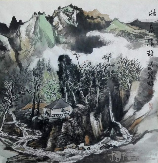 我们传统文化的民族自信,这或许正是翟晖山水画深受大家喜爱的缘由吧