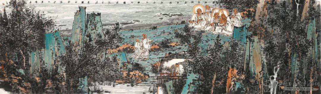 一禅一世界大写意山水画家鞠占圃精选作品网络展